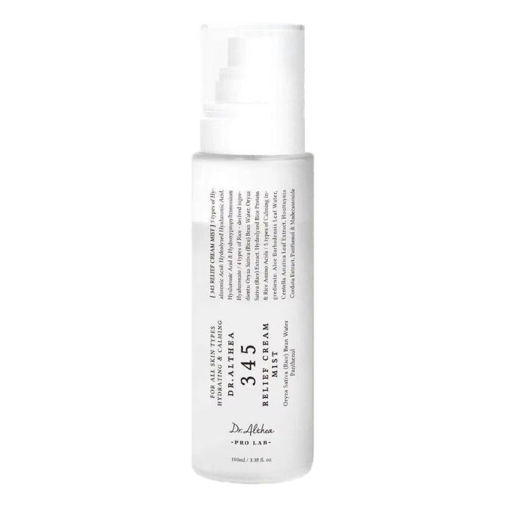 Hyaluronic Acid Dr. Althea 345 Relief Cream Mist 100Ml Original Facial Essence Spray Moisture Hydrating Smoothing All Skin Types