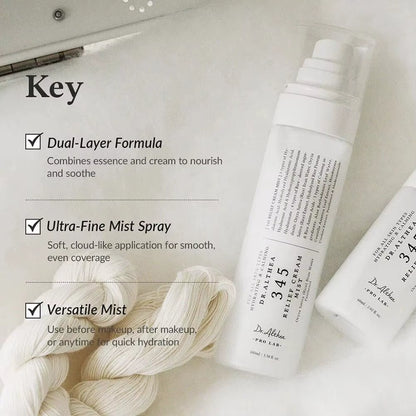 Hyaluronic Acid Dr. Althea 345 Relief Cream Mist 100Ml Original Facial Essence Spray Moisture Hydrating Smoothing All Skin Types