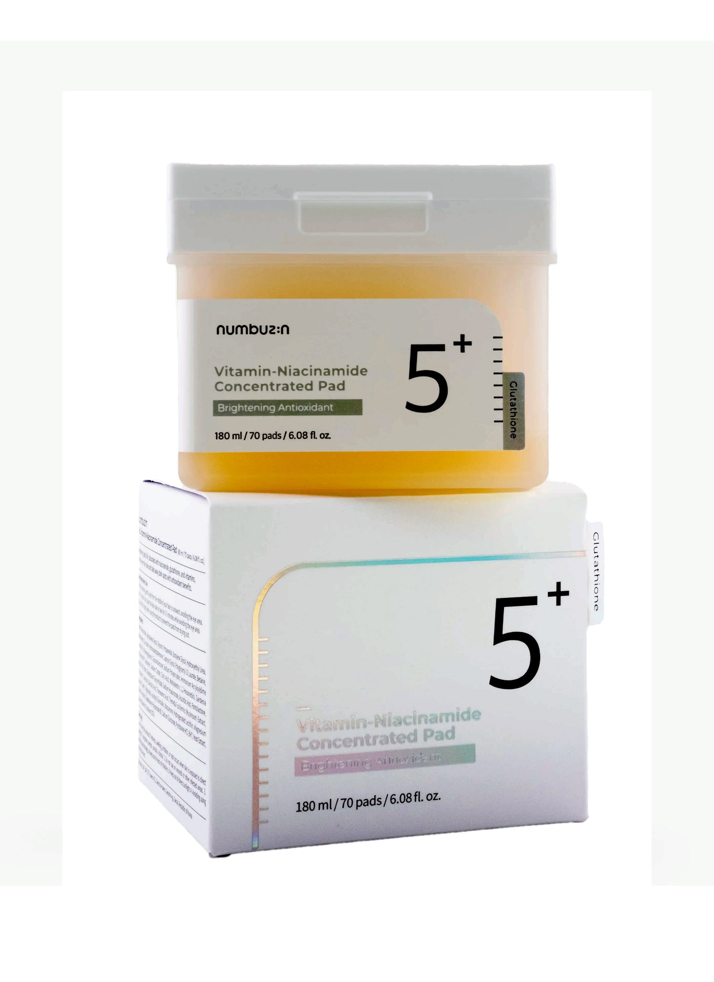 Numbuzin No.5 Vitamin-Niacinamide Concentrated Pad (70 unidades)