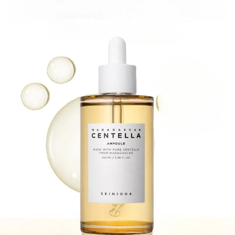 Korean Centella Asiatica Ampoule Facial Serum Soothes Acne Prone Moisturizing Repairing Skin Barrier Skincare Products 100Ml