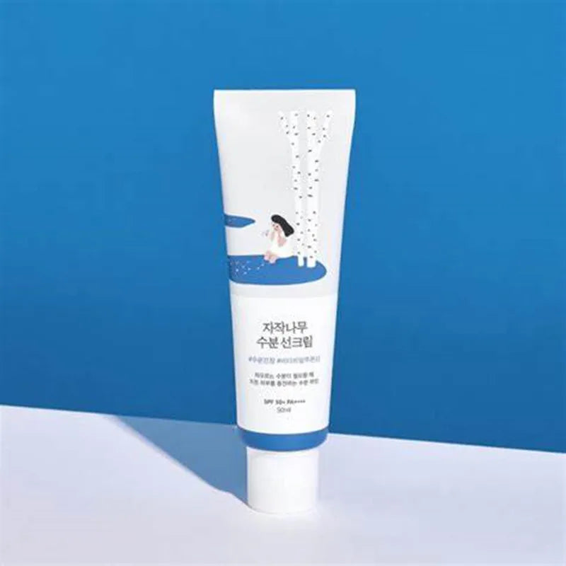 ROUND LAB Birch Juice Moisturizing Sun Cream SPF 50+ PA++++ 50Ml UV Resistance Facial Sunscreen