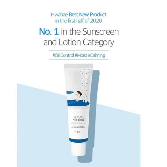 ROUND LAB Birch Juice Moisturizing Sun Cream SPF 50+ PA++++ 50Ml UV Resistance Facial Sunscreen