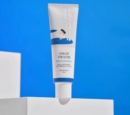 ROUND LAB Birch Juice Moisturizing Sun Cream SPF 50+ PA++++ 50Ml UV Resistance Facial Sunscreen