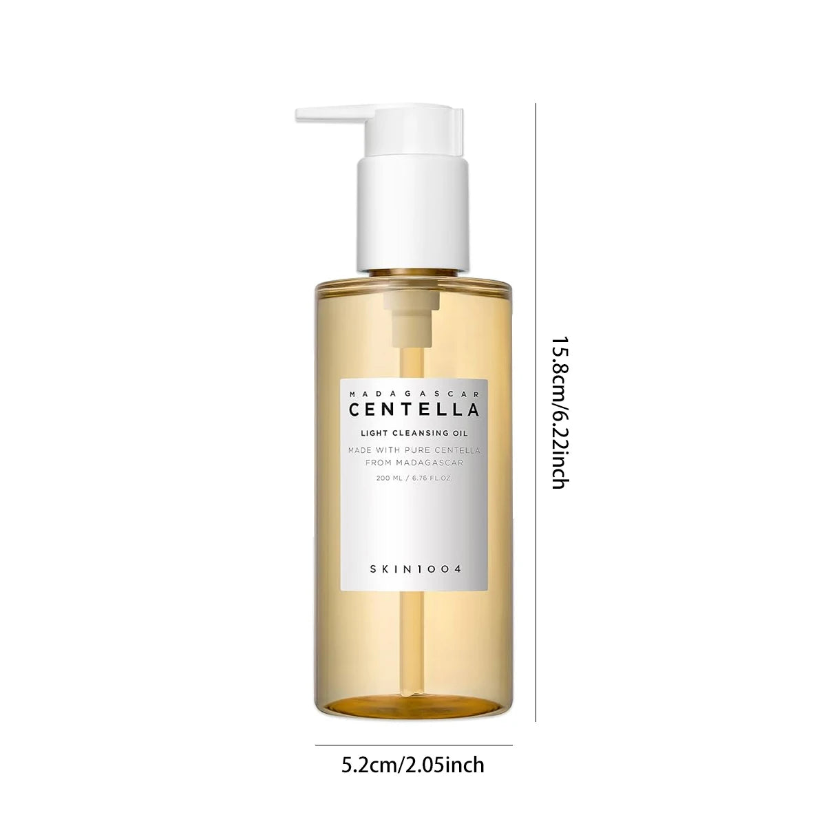 Madagascar Centella Light Cleansing Oil,Lightweight Oil Texture,Non-Greasy & Easy to Emulsify,K-Beauty,Korean Makeup
